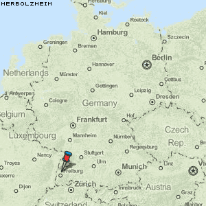 Herbolzheim Karte Deutschland