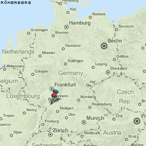 Römerberg Karte Deutschland