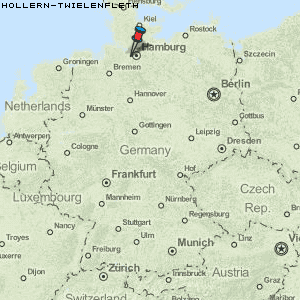 Hollern-Twielenfleth Karte Deutschland