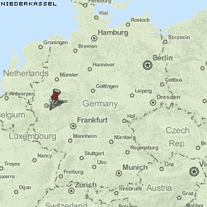 Niederkassel Karte Deutschland