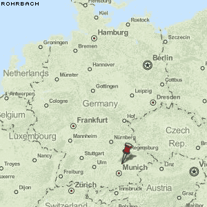 Rohrbach Karte Deutschland