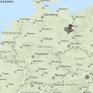 Zossen Karte Deutschland