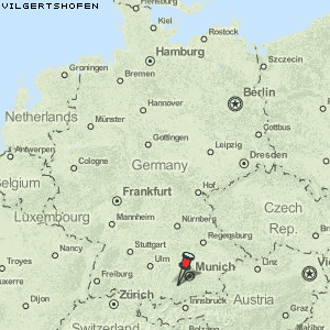 Vilgertshofen Karte Deutschland