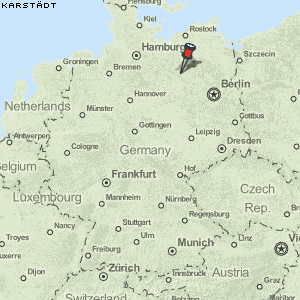 Karstädt Karte Deutschland