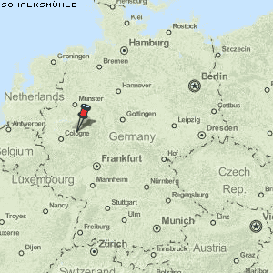 Schalksmühle Karte Deutschland
