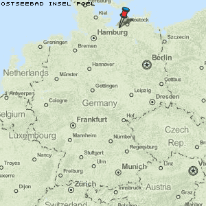 Ostseebad Insel Poel Karte Deutschland