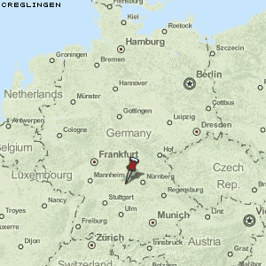 Creglingen Karte Deutschland