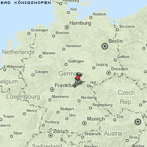Bad Königshofen Karte Deutschland