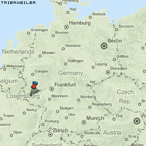 Trierweiler Karte Deutschland
