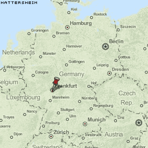 Hattersheim Karte Deutschland