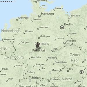 Kefenrod Karte Deutschland