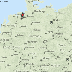 Lorup Karte Deutschland