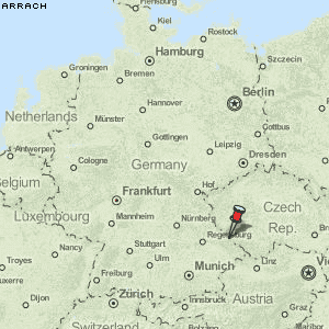 Arrach Karte Deutschland