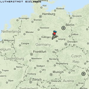 Lutherstadt Eisleben Karte Deutschland
