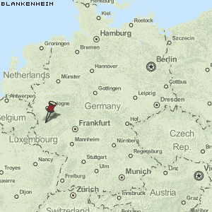 Blankenheim Karte Deutschland