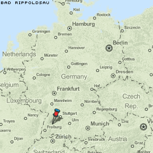 Bad Rippoldsau Karte Deutschland