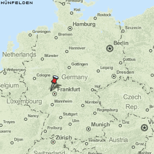 Hünfelden Karte Deutschland