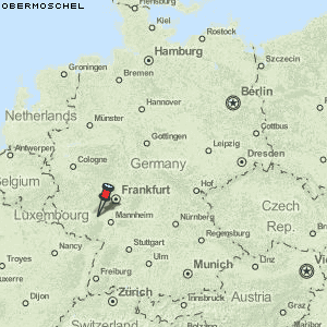 Obermoschel Karte Deutschland