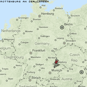 Rottenburg an der Laaber Karte Deutschland