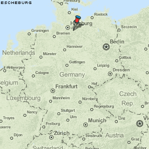 Escheburg Karte Deutschland