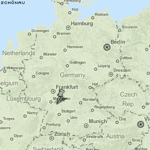 Schönau Karte Deutschland
