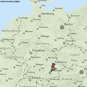 Haimhausen Karte Deutschland