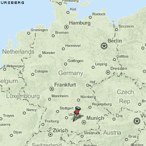 Ursberg Karte Deutschland
