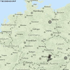 Teisendorf Karte Deutschland