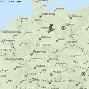 Büddenstedt Karte Deutschland