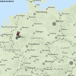 Bergheim Karte Deutschland