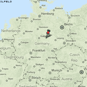 Ilfeld Karte Deutschland