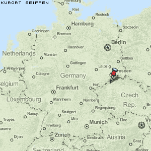 Kurort Seiffen Karte Deutschland
