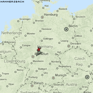 Hammersbach Karte Deutschland