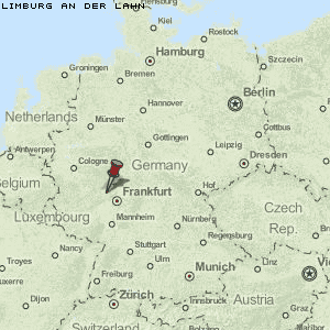 Limburg an der Lahn Karte Deutschland