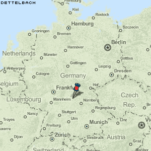 Dettelbach Karte Deutschland