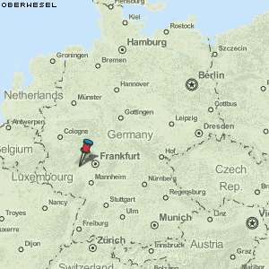 Oberwesel Karte Deutschland