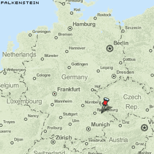 Falkenstein Karte Deutschland