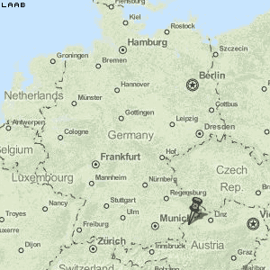 Laab Karte Deutschland