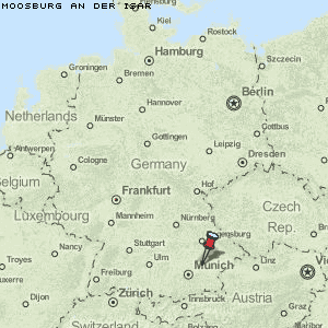 Moosburg an der Isar Karte Deutschland