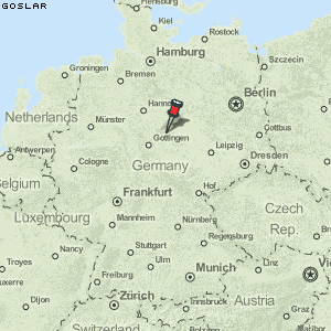 Goslar Karte Deutschland