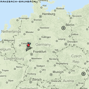 Ransbach-Baumbach Karte Deutschland