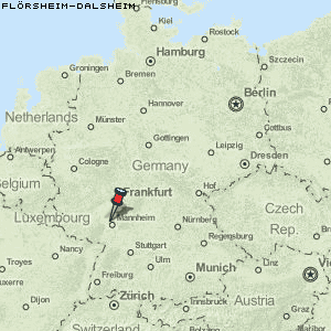Flörsheim-Dalsheim Karte Deutschland