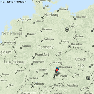 Petershausen Karte Deutschland