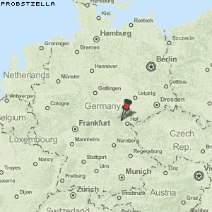 Probstzella Karte Deutschland