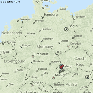 Essenbach Karte Deutschland