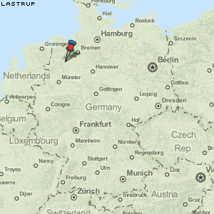Lastrup Karte Deutschland