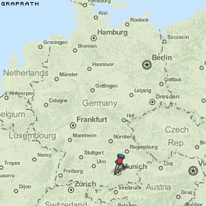 Grafrath Karte Deutschland