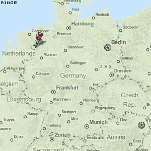 Ringe Karte Deutschland