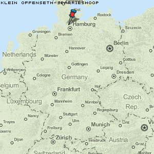 Klein Offenseth-Sparrieshoop Karte Deutschland