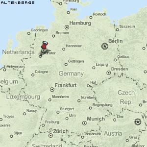 Altenberge Karte Deutschland